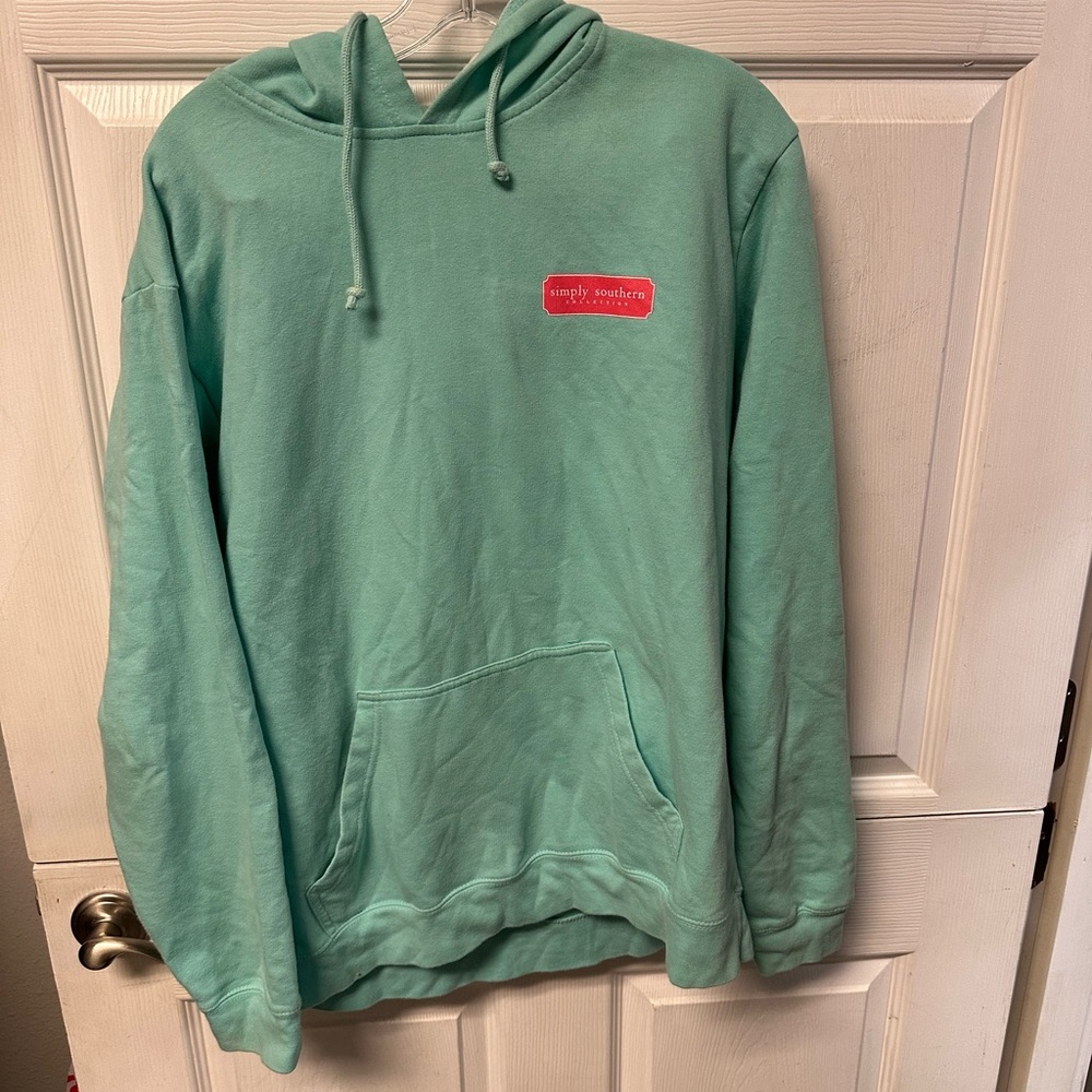 Simply Southern Teal Hoodie